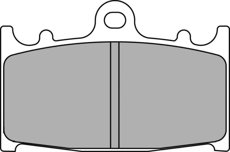 Plaquette de frein Ferodo pour Moto Suzuki 1500 VL Intruder 2002 à 2008 AR / FDB2163ST Neuf