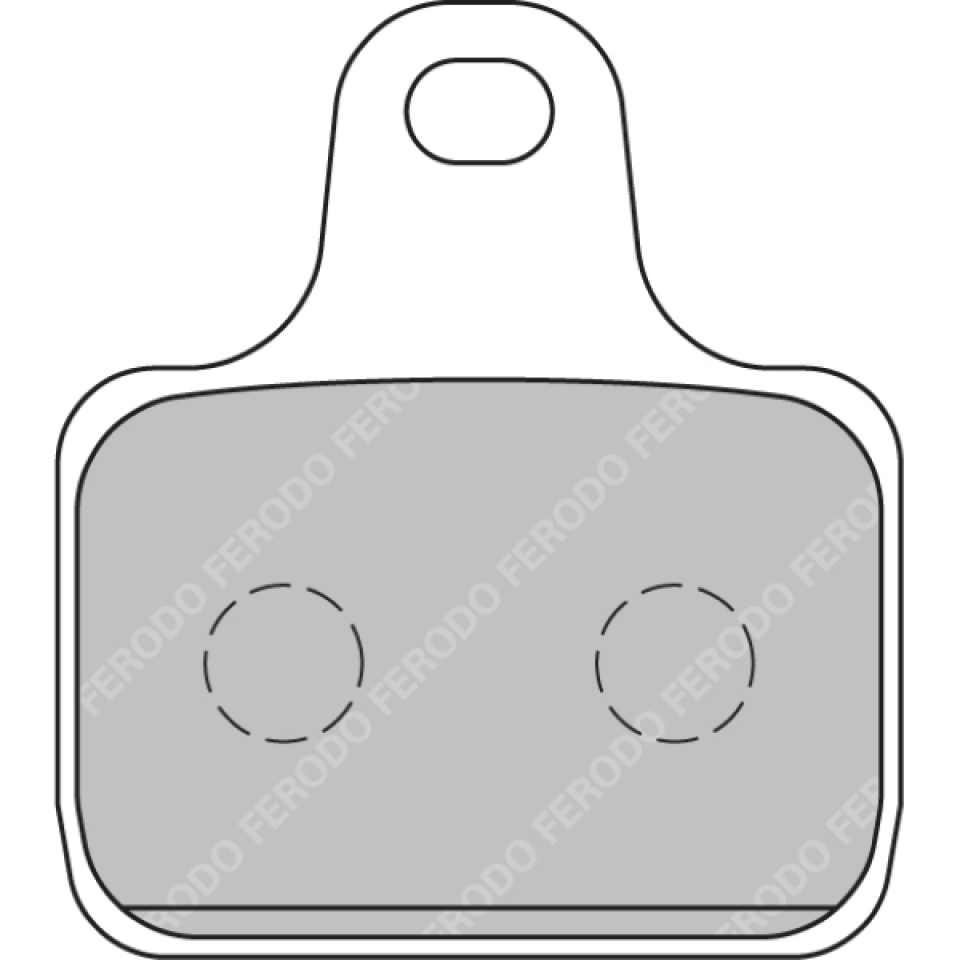 Plaquette de frein Ferodo pour Moto MV Agusta 1000 F4 2006 à 2008 AV / FDB2166XRAC Neuf