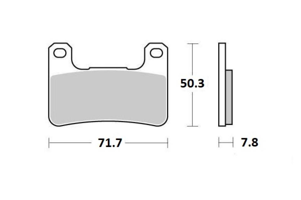 Plaquette de frein Ferodo pour Moto Suzuki 950 GSX-S 2021 à 2023 AVG Neuf