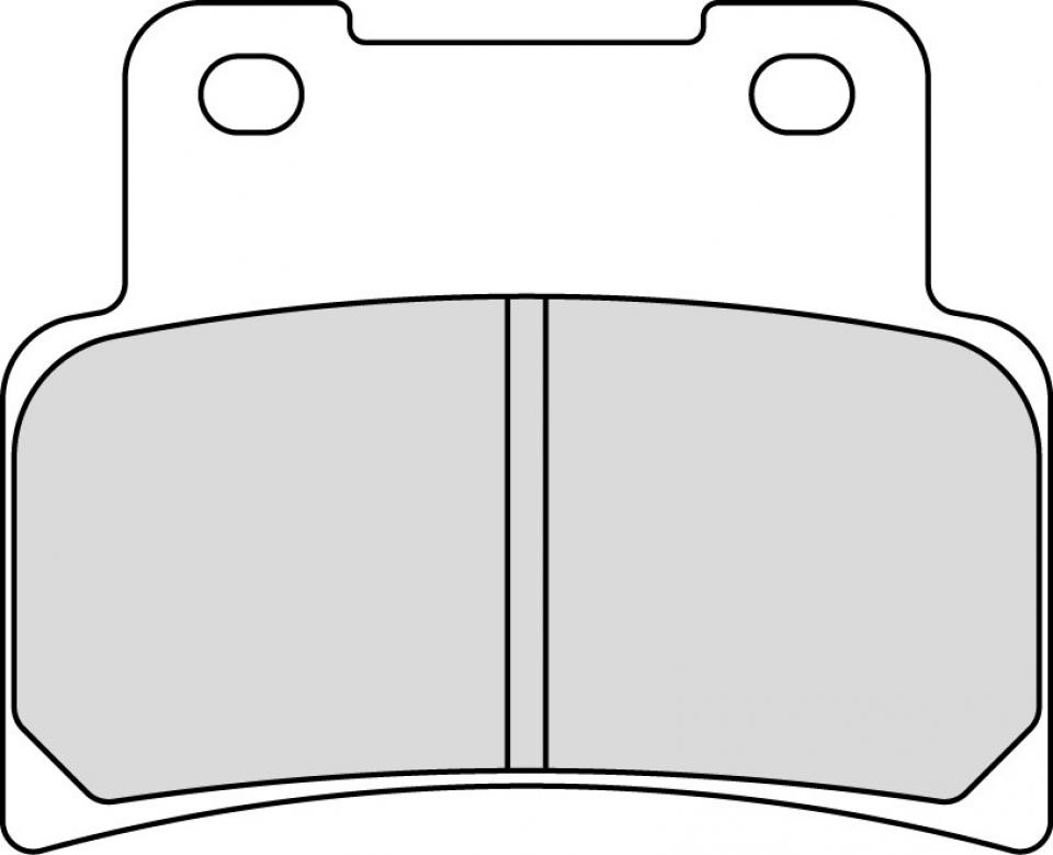 Plaquette de frein Ferodo pour Scooter Kymco 400 X-citing 2018 D62000 / AV Neuf