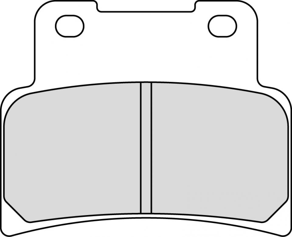 Plaquette de frein Ferodo pour Scooter Kymco 400 X-Citing I Abs Euro4 2016 à 2019 AVG / AVD Neuf