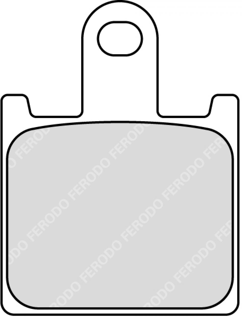 Plaquette de frein Ferodo pour Moto Kawasaki 1000 Z 2007 à 2009 AVG / AVD / FDB2220ST Neuf