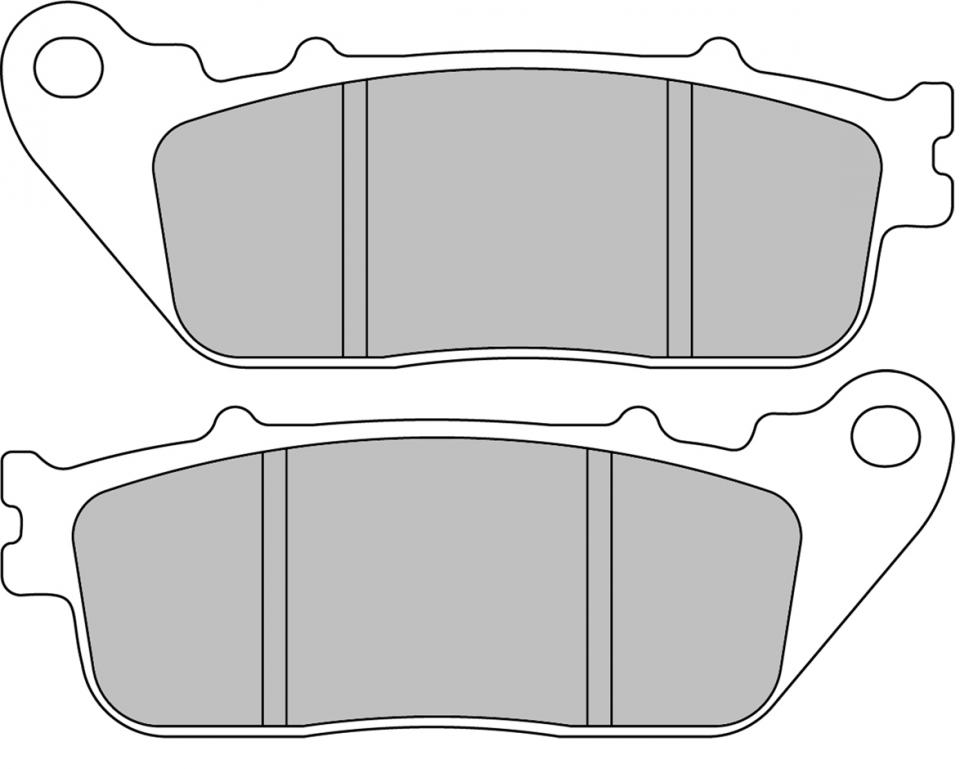 Plaquette de frein Ferodo pour Moto Honda 1000 Cb R 2008 à 2016 AR / FDB2253ST Neuf