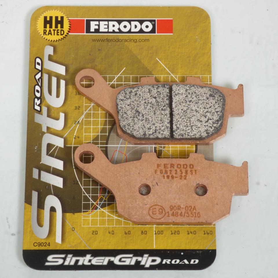 Plaquette de frein Ferodo pour Moto Suzuki 250 Gsx-R 2017 à 2020 AR Neuf