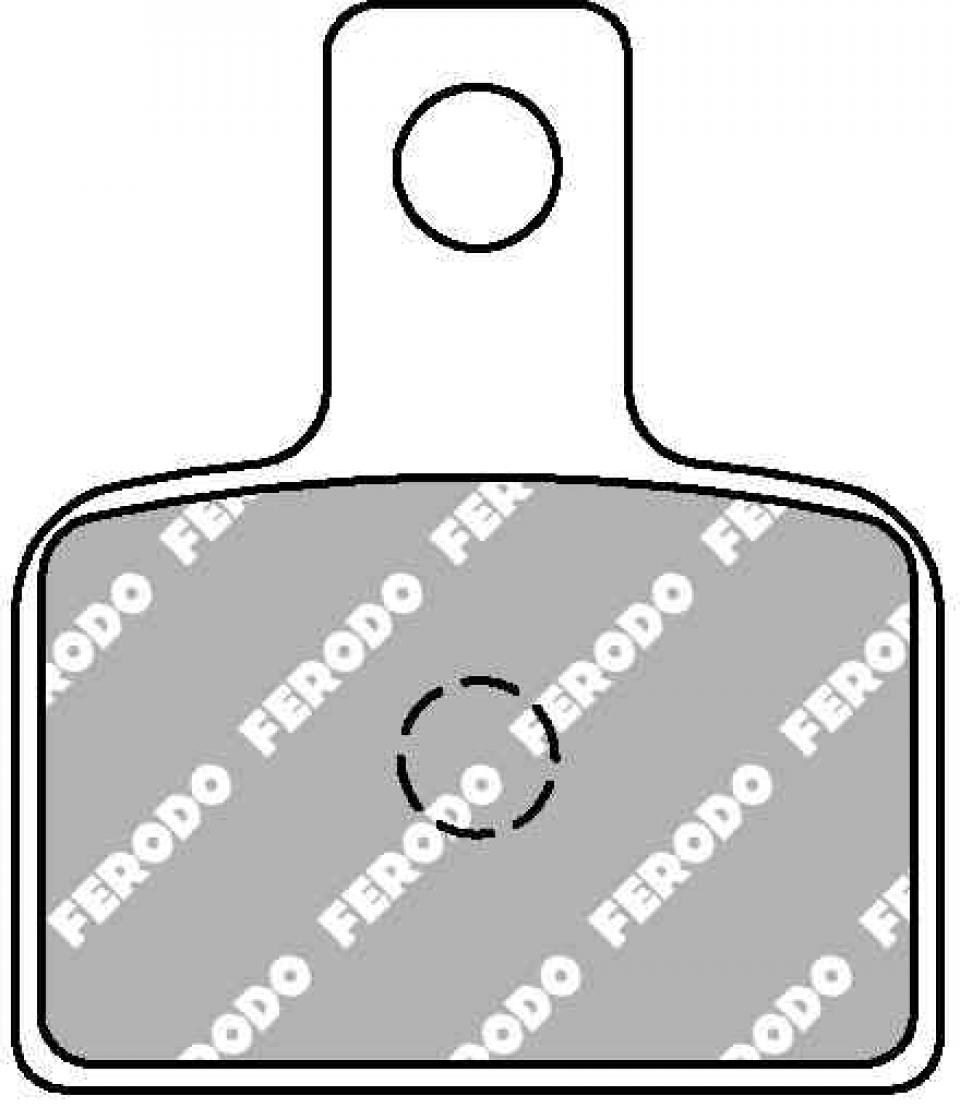 Plaquette de frein Ferodo pour Moto Beta 125 EVO 2012 à 2015 AR / FDB2267SG Neuf