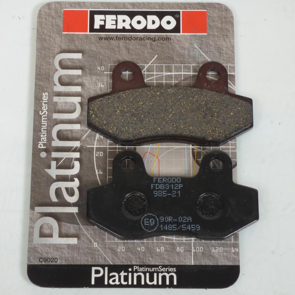 Plaquette de frein Ferodo pour Moto Hyosung 125 RX 2007 à 2014 PF42B / AV / AR Neuf