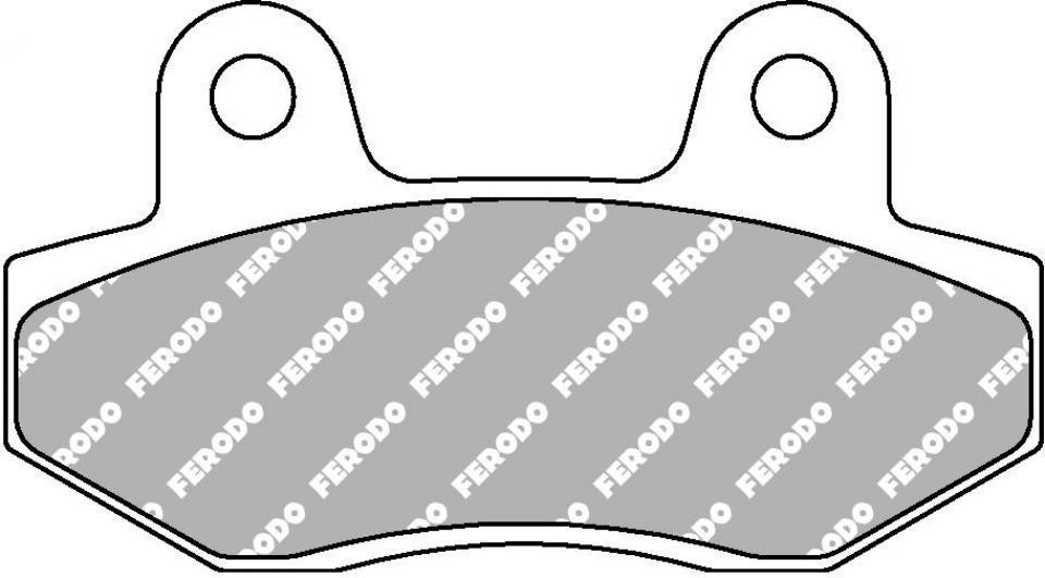 Plaquette de frein Ferodo pour Moto Hyosung 125 Aquila 2007 à 2009 KM4MF52A/KM4MF53A / AV Neuf