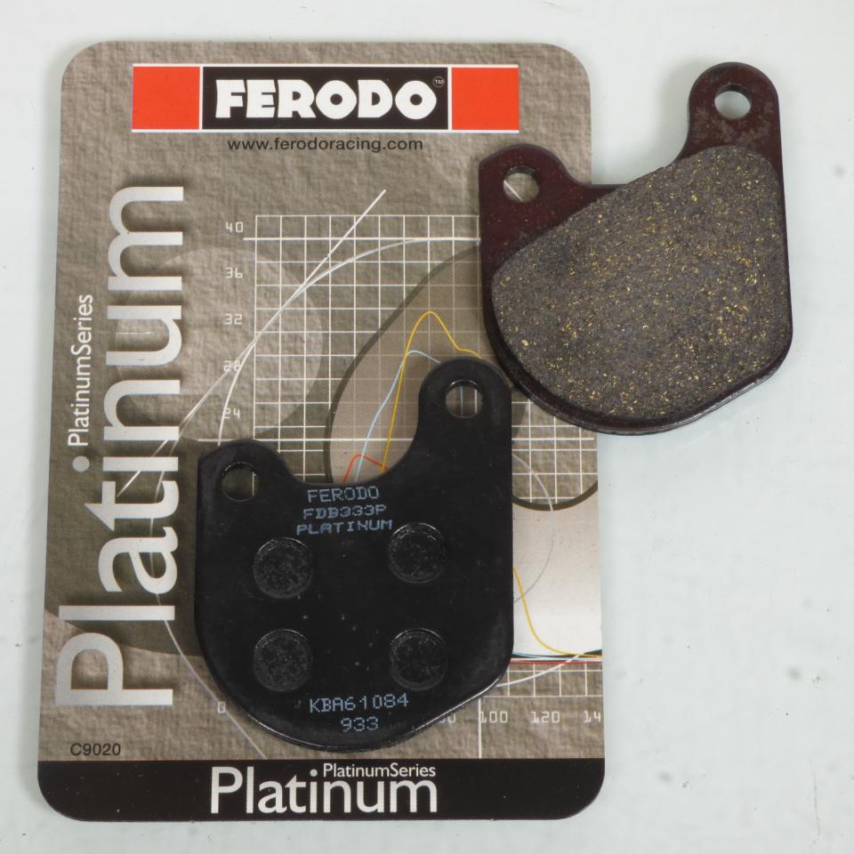 Plaquette de frein Ferodo pour Moto Harley Davidson 1340 Fxsb 1982 à 1983 AV Neuf