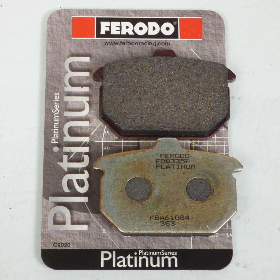 Plaquette de frein Ferodo pour Moto Harley Davidson 1340 Fxsb 1985 BF / AR Neuf