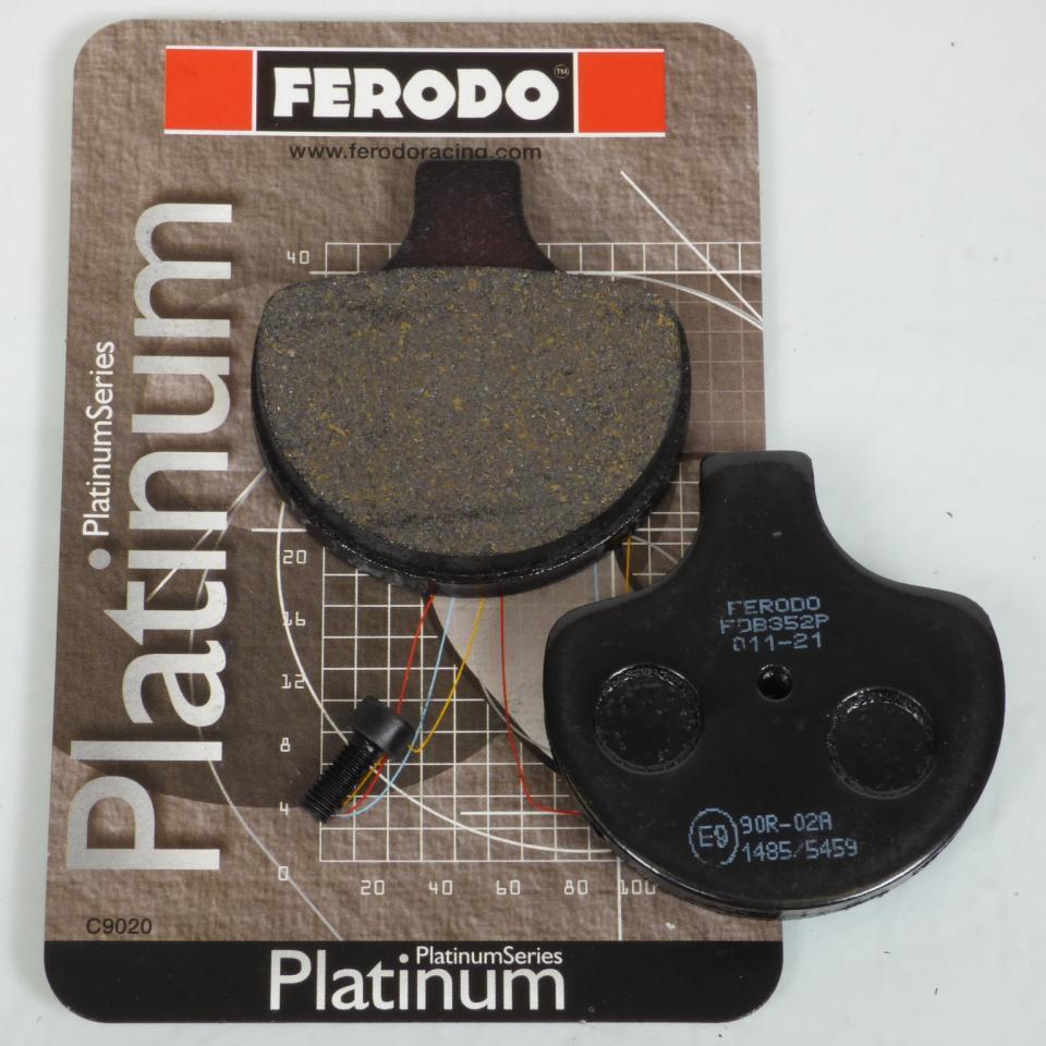 Plaquette de frein Ferodo pour Moto Harley Davidson 1200 XLH Sportster 1991 à 1999 AV Neuf