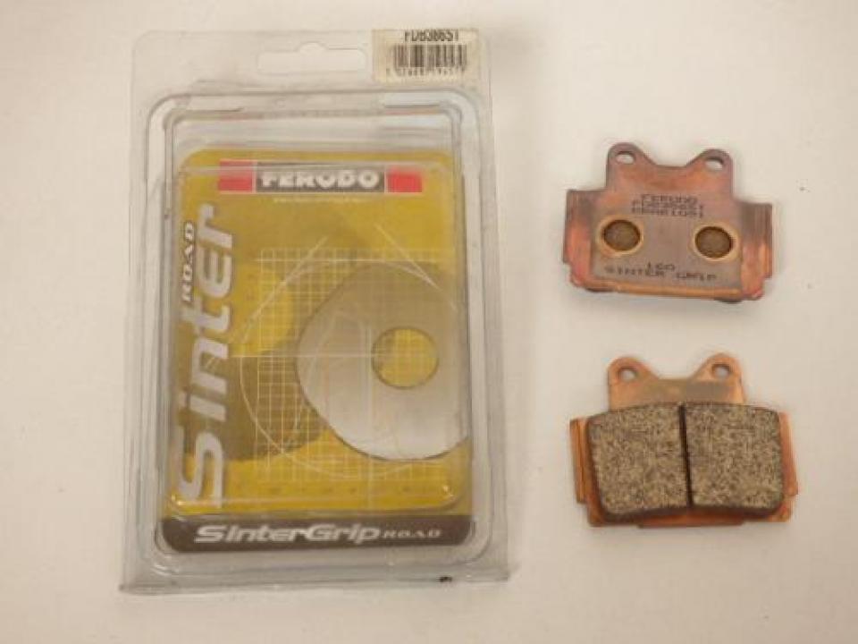 Plaquette de frein Ferodo pour Moto Yamaha 125 Rd Lc2 Ypvs 1985 à 1988 AV / FDB386ST Neuf
