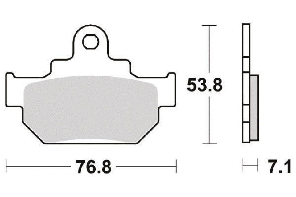 Plaquette de frein Ferodo pour Moto Suzuki 125 GZ Marauder 1998 à 2011 AV Neuf