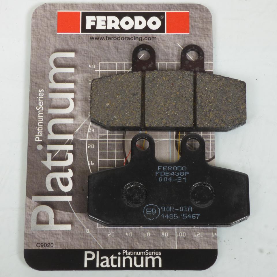 Plaquette de frein Ferodo pour Moto Cagiva 125 Roadster 1995 à 1999 1AA-TLZ1ABOA1 / AV / FDB438P Neuf