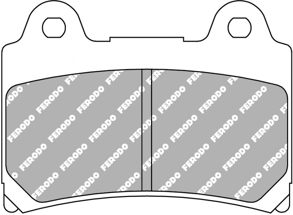 Plaquette de frein Ferodo pour Moto Yamaha 850 TDM 1991 à 1995 AVG / AVD Neuf