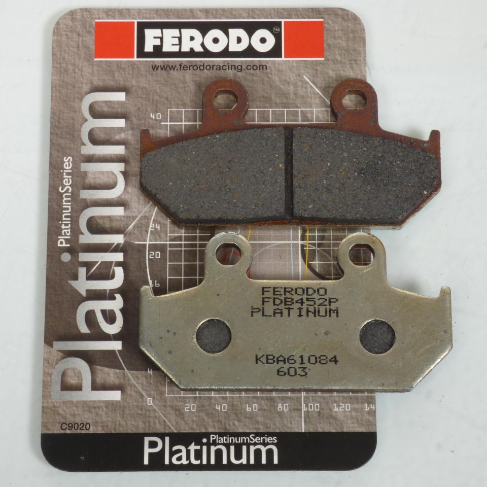 Plaquette de frein Ferodo pour Moto Honda 400 NV 1988 à 1994 NC26 / AV Neuf