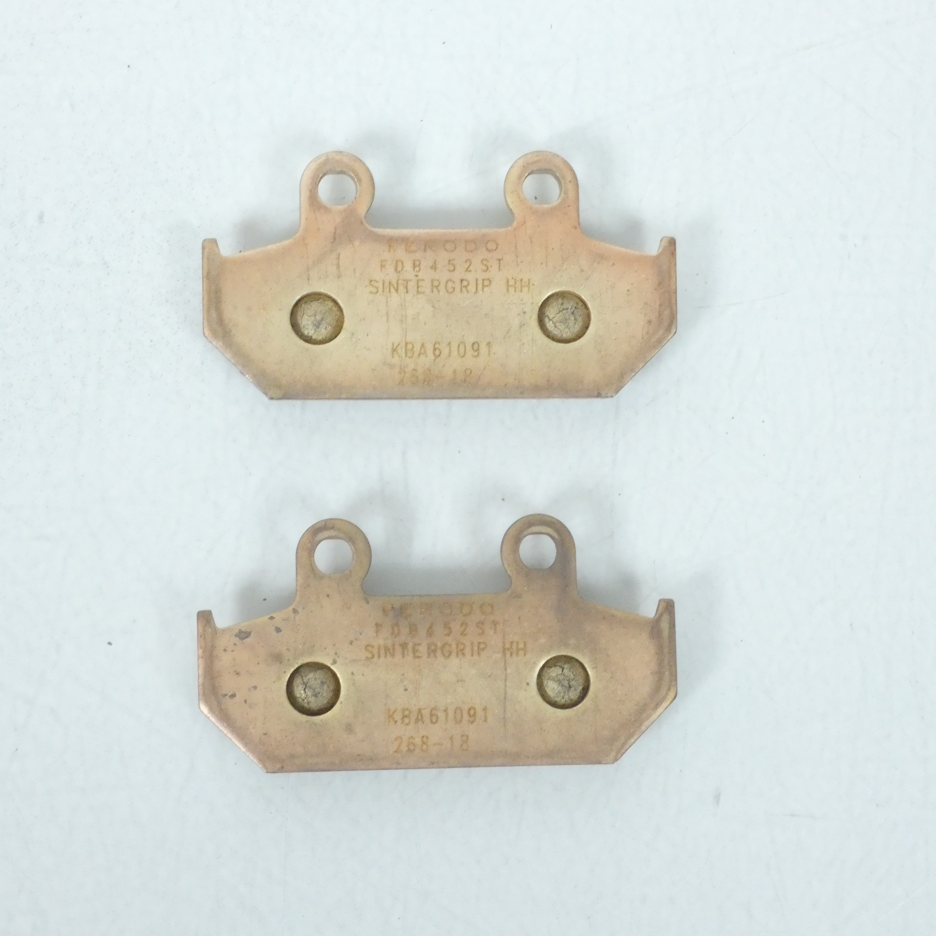 Plaquette de frein Ferodo pour Moto Cagiva 750 Elefant 1993 à 1995 6B / AV Neuf