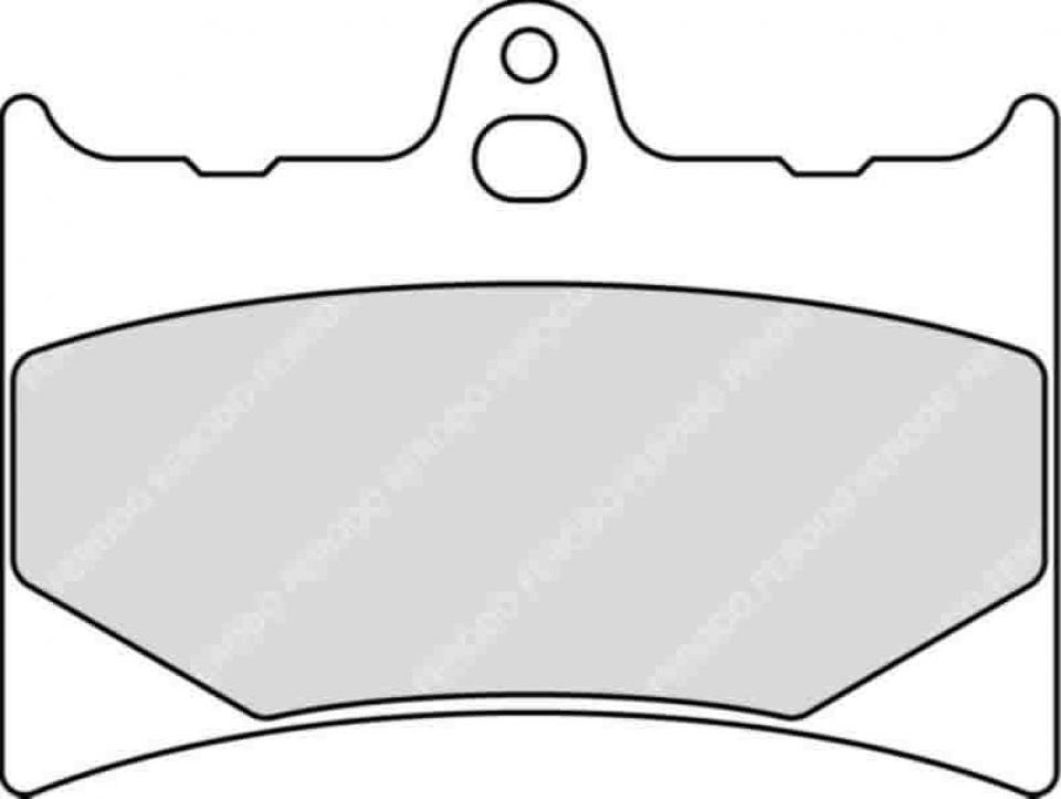 Plaquette de frein Ferodo pour Moto Moto Guzzi 1000 Quota Ie 1993 à 1997 AV / FDB498P Neuf