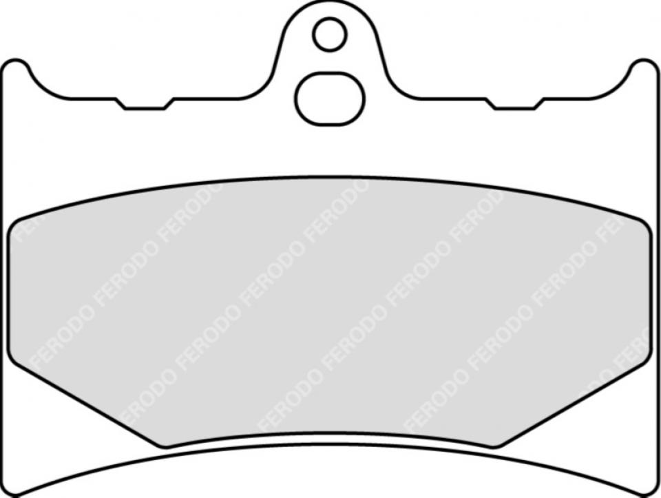 Plaquette de frein Ferodo pour Moto KTM 600 LC4 GS 1988 à 1994 AV Neuf