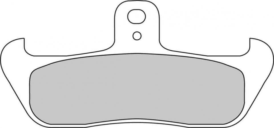 Plaquette de frein Ferodo pour Moto Gilera 600 RC 1989 AV Neuf