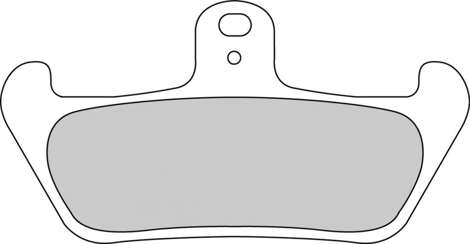Plaquette de frein Ferodo pour Moto Gilera 600 Nord west 1991 à 1994 AV Neuf