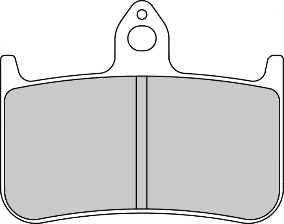 Plaquette de frein Ferodo pour Moto Honda 400 Vfr R 1990 à 1994 AVG / AVD / FDB533ST Neuf