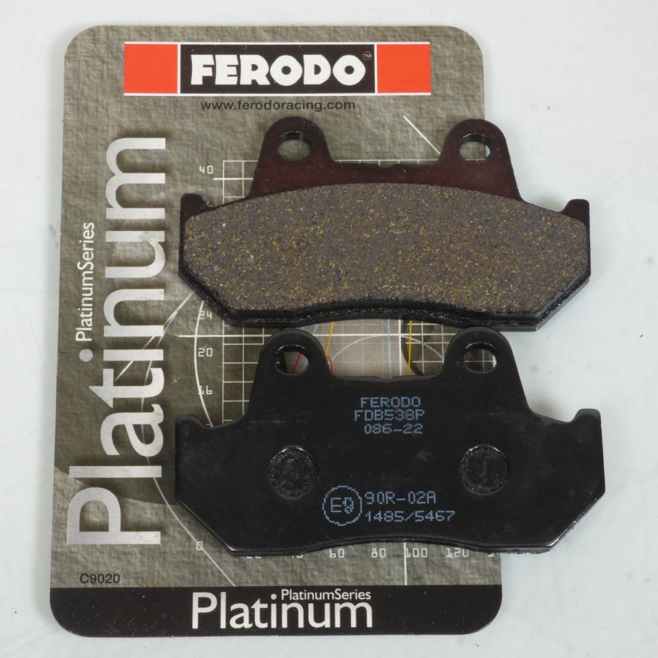 Plaquette de frein Ferodo pour Scooter Honda 250 Cn Helix/Spazio 1988 à 1998 AV Neuf