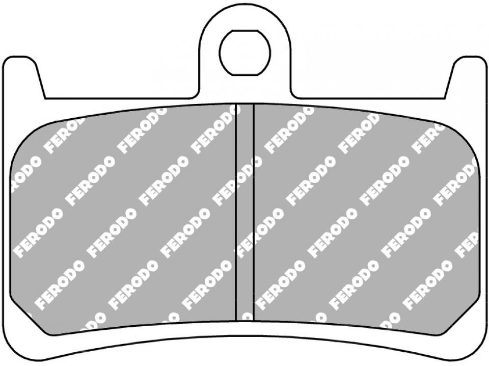 Plaquette de frein Ferodo pour Moto Yamaha 1300 FJR 2003 à 2005 RP085/RP087/RP115 / AV Neuf