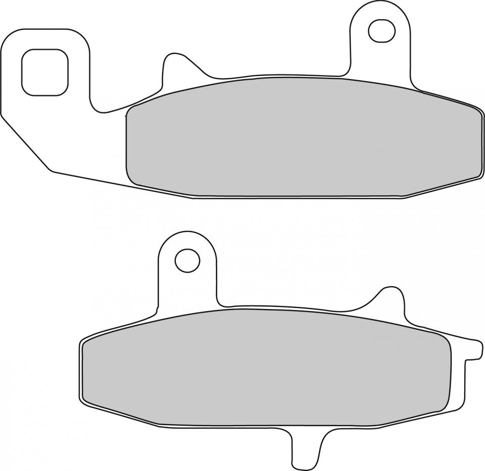 Plaquette de frein AV Ferodo pour moto Suzuki 650 Dr R/Rs 1990 à 1996 FDB606P