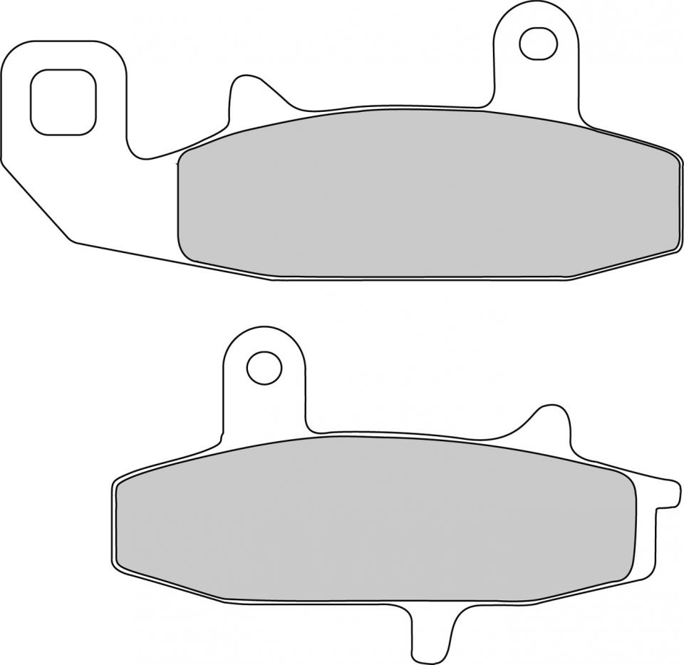 Plaquette de frein AV Ferodo pour moto Suzuki 650 Dr R/Rs 1990 à 1996 FDB606P