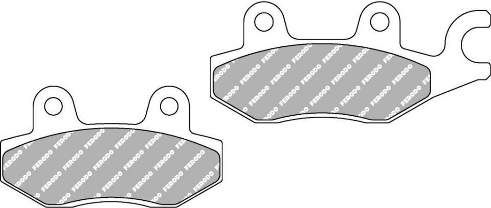 Plaquette de frein Ferodo pour Moto Triumph 900 Trident 1992 à 1998 AV / AR Neuf