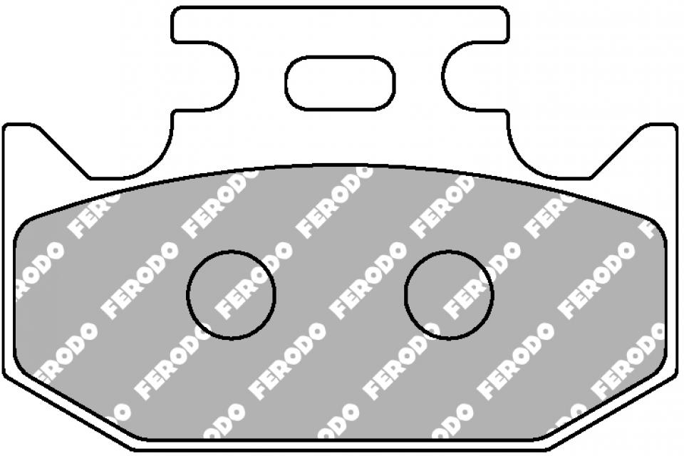 Plaquette de frein Ferodo pour Moto Yamaha 250 YZ 1997 4XL/CG01C / AV Neuf
