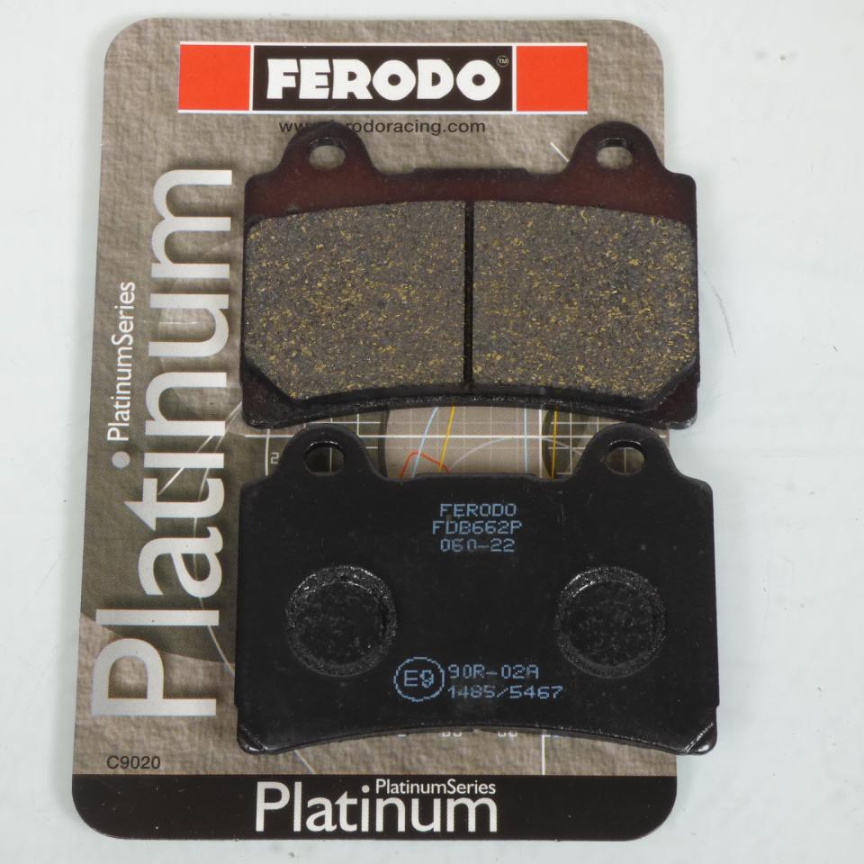 Plaquette de frein Ferodo pour Moto Yamaha 1300 Xvz Venture Royal 1986 à 1995 AVG / AVD Neuf