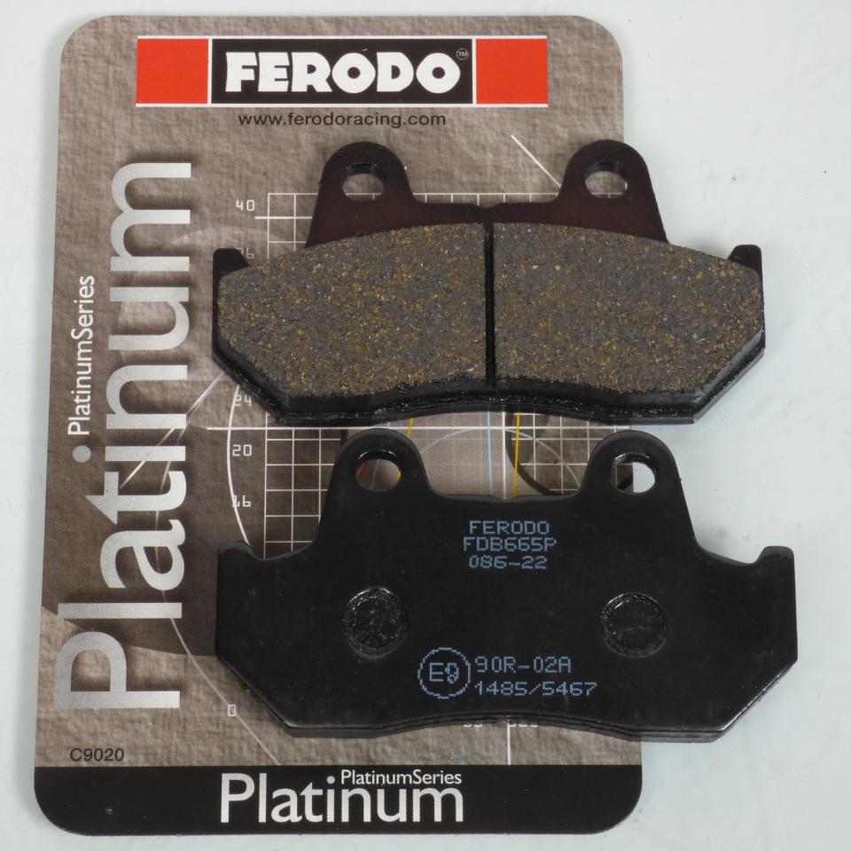 Plaquette de frein Ferodo pour Moto Honda 400 CBR 1986 à 1987 NC23 / AR Neuf