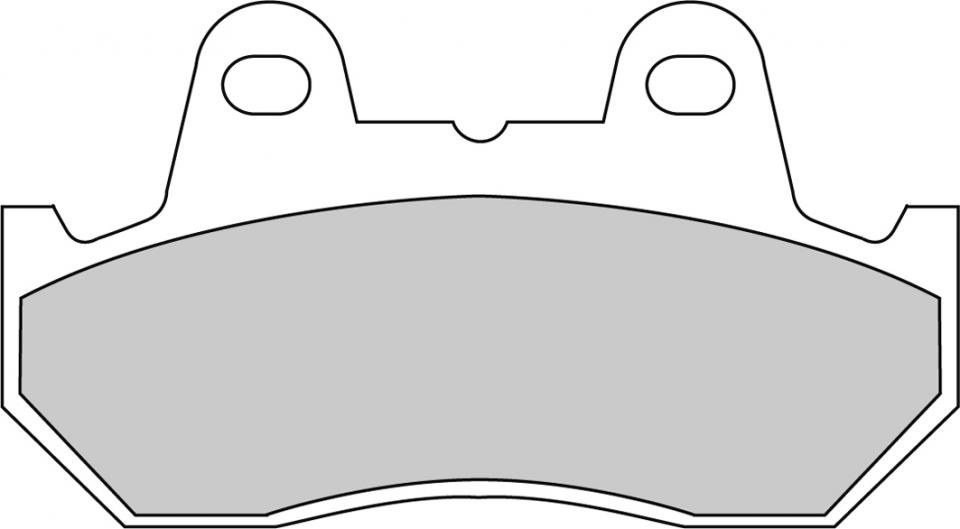 Plaquette de frein Ferodo pour Moto Honda 600 Cbr Fh Fj 1987 à 1988 AR / FDB665ST Neuf