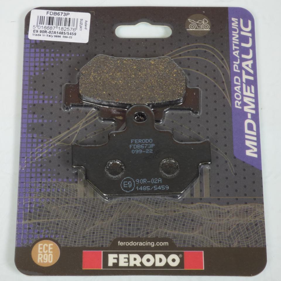 Plaquette de frein Ferodo pour Moto Suzuki 125 Marauder 1998 à 2000 AP111 / AV Neuf