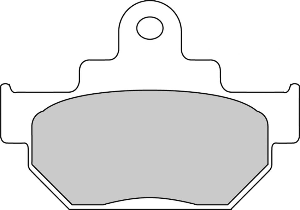 Plaquette de frein Ferodo pour Moto Suzuki 600 DR S 1985 à 1988 AV / FDB673P Neuf