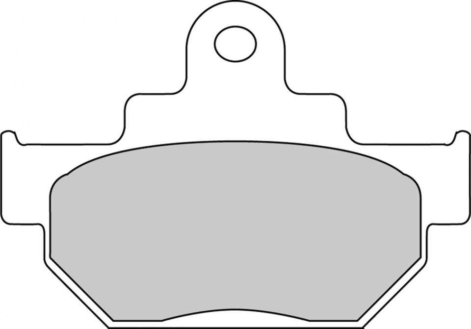 Plaquette de frein Ferodo pour Moto Suzuki 600 DR S 1985 à 1988 AV / FDB673P Neuf