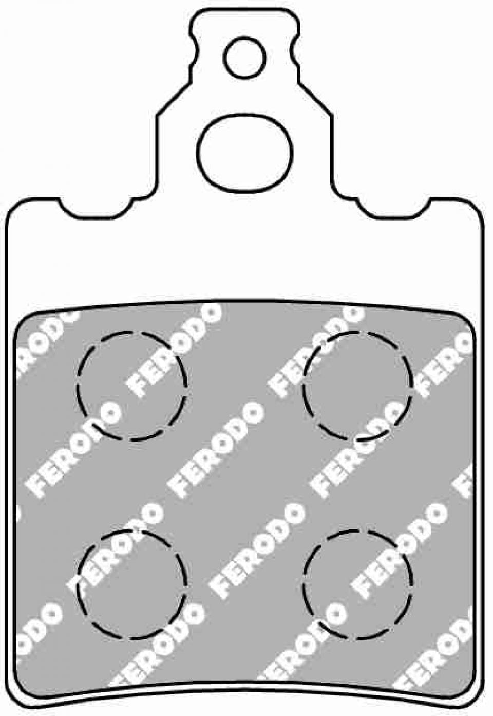 Plaquette de frein Ferodo pour Moto KTM 65 SX 2000 à 2003 AR Neuf