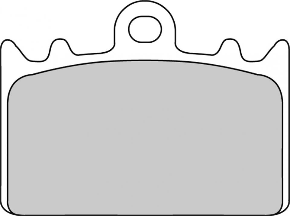 Plaquette de frein Ferodo pour Moto Kawasaki 400 ZXR 1999 à 2002 ZX400LLA / AV / FDB741P Neuf