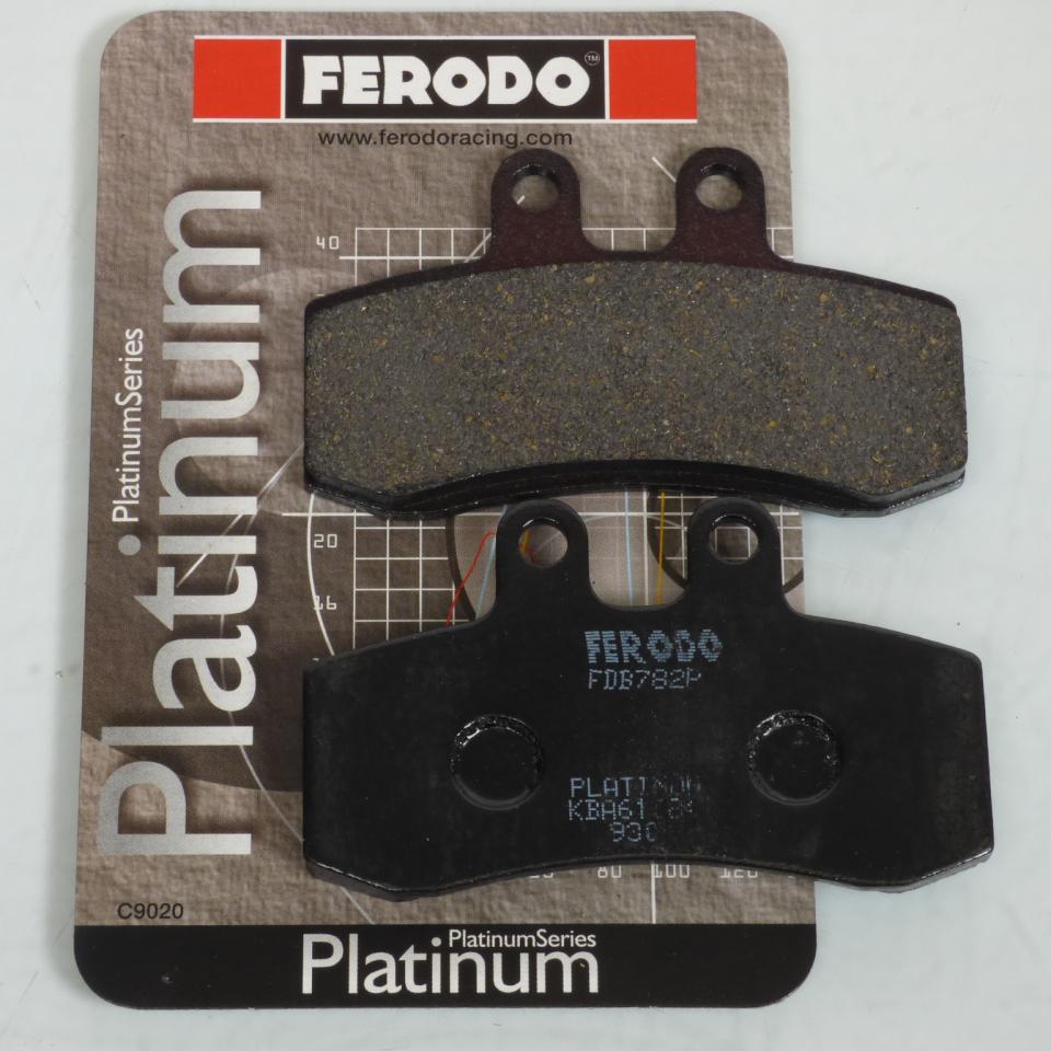 Plaquette de frein Ferodo pour Moto MZ 660 Mastiff 1998 à 2005 AV Neuf