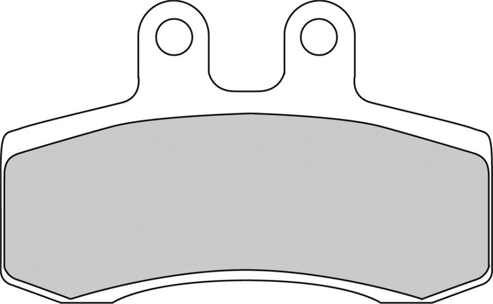 Plaquette de frein Ferodo pour Moto MZ 660 Baghira 1999 à 2005 AV / FDB782P Neuf