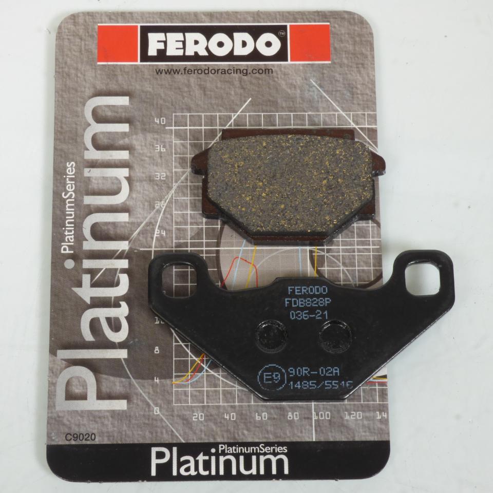Plaquette de frein Ferodo pour Moto MZ 660 Mastiff 1998 à 1999 AR Neuf