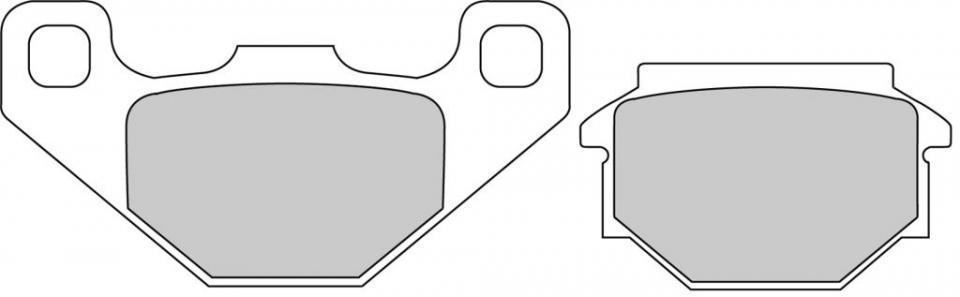 Plaquette de frein Ferodo pour Moto Aprilia 125 SX 2008 à 2014 AR Neuf