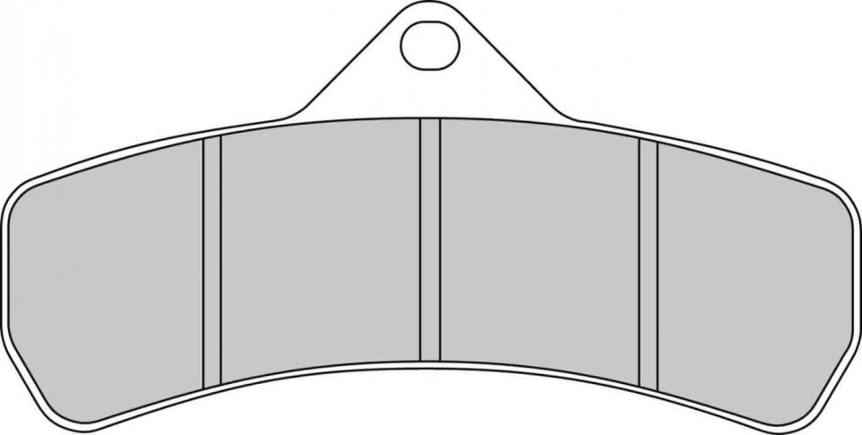 Plaquette de frein pour  