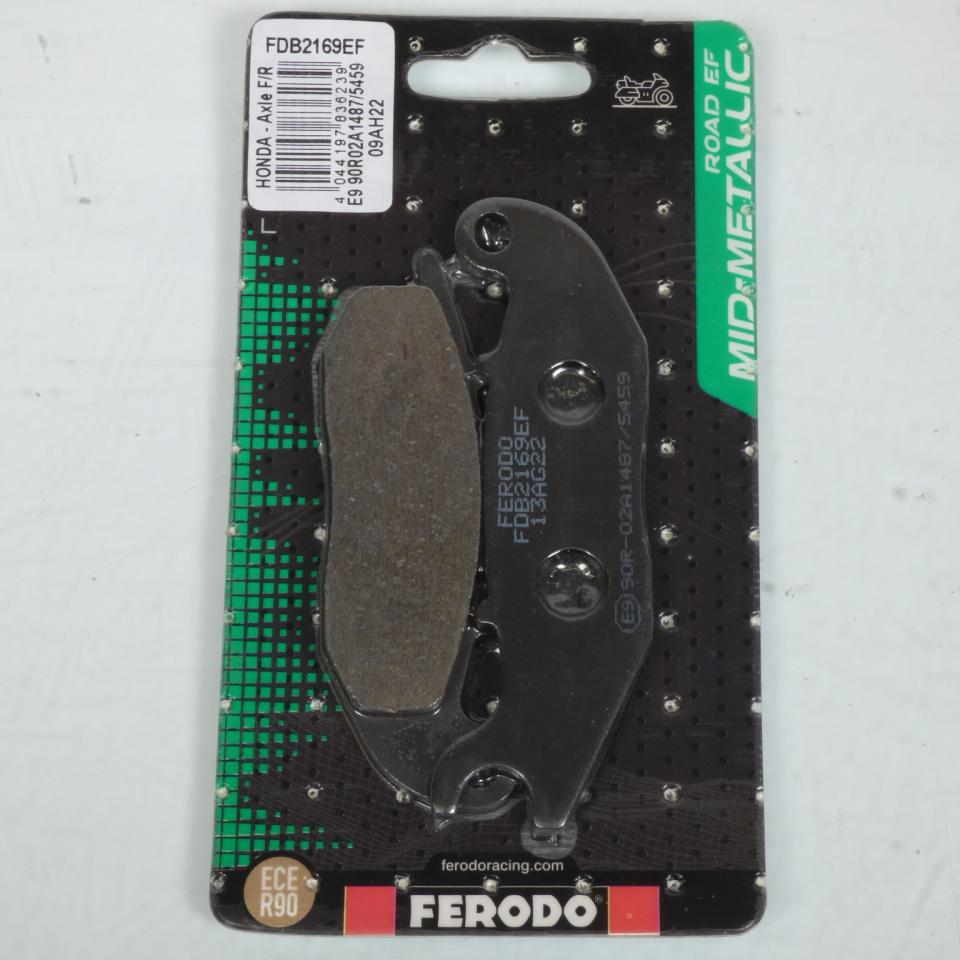 Plaquette de frein Ferodo pour Moto Rieju 125 NKD 2008 à 2009 AV / FDB2169EF Neuf