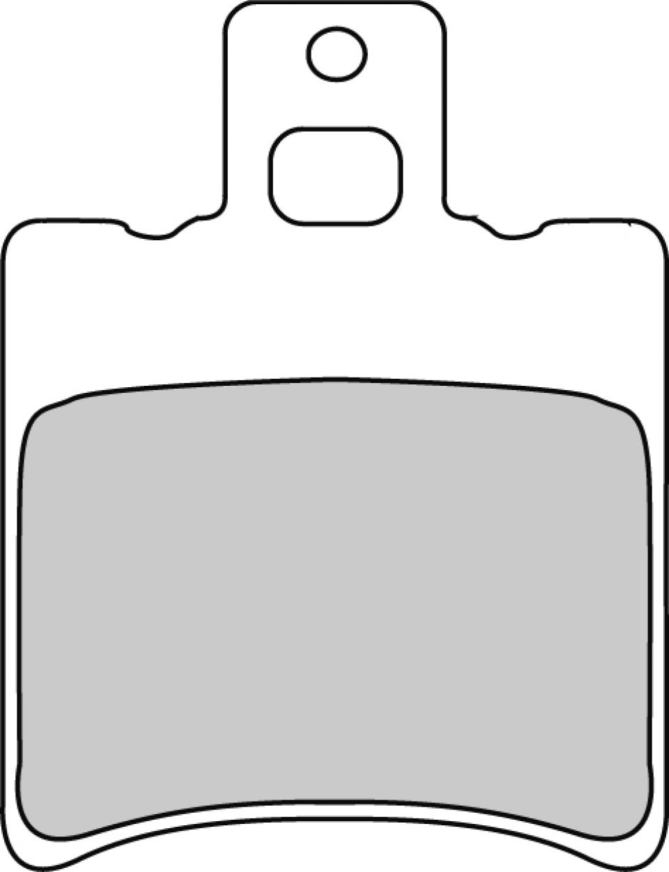 Plaquette de frein Ferodo pour Quad QUADRO 350 D 2011 à 2015 AVG / AVD Neuf