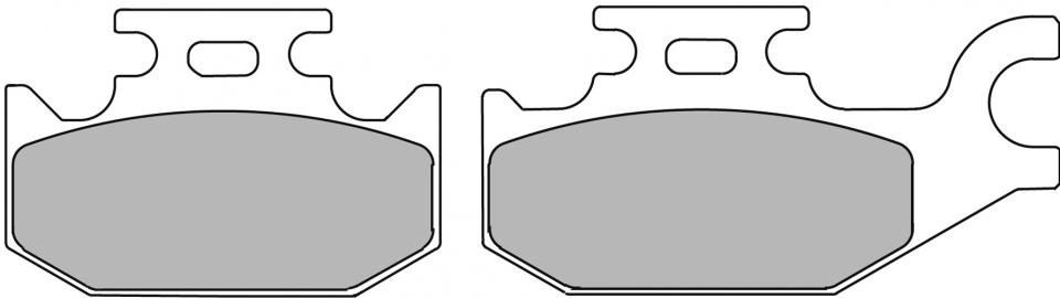 Plaquette de frein Ferodo pour Quad Bombardier 400 Outlander Ho 4X4 2003 à 2006 AV / AR Neuf