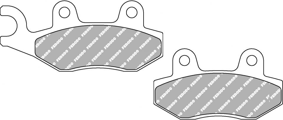 Plaquette de frein Ferodo pour Moto ROYAL ENFIELD 500 Bullet 2009 à 2022 AV Neuf
