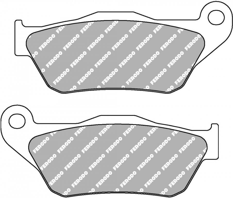 Plaquette de frein Ferodo pour Scooter MBK 125 Ypr Skycruiser 2006 à 2009 AV Neuf
