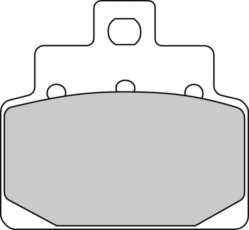 Plaquette de frein Ferodo pour Scooter Aprilia 100 Scarabeo 2T 2000 à 2006 AV / FDB2095EF Neuf